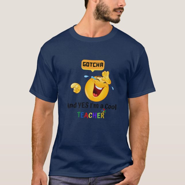 April Fools Day Prank Teacher T-Shirt (Vorderseite)