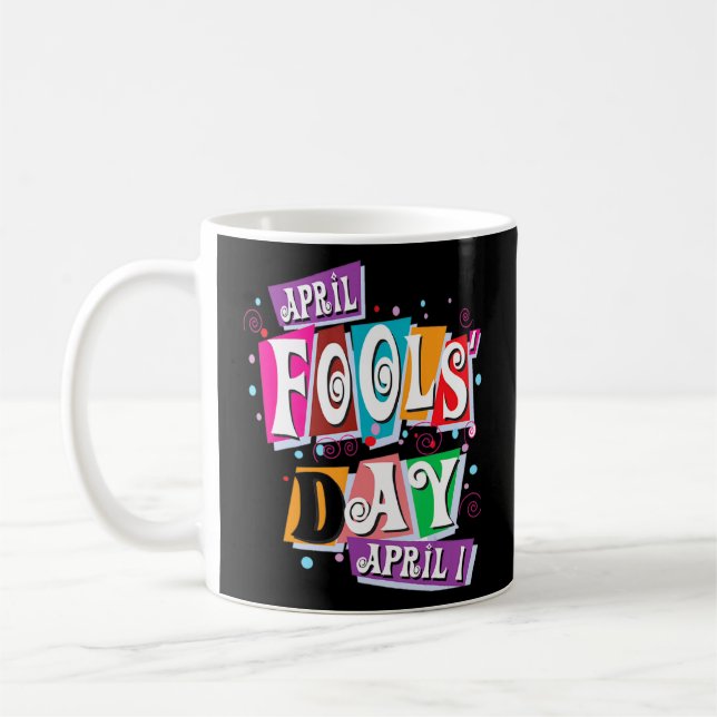 April Fools Day Pranks Kit 1. April Jokes Kids Ad Kaffeetasse (Links)