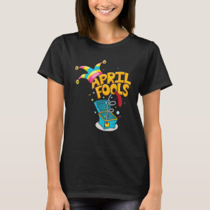 April Fools Day Pranks Kit 1. April Jokes Kids Ad T-Shirt