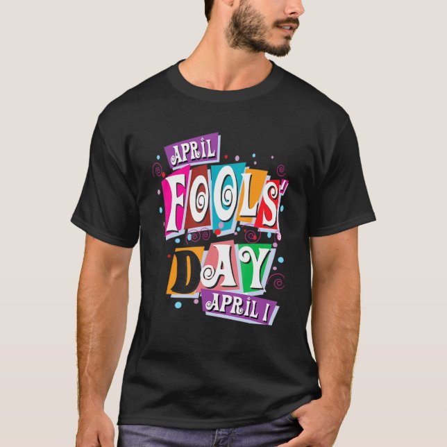 April Fools Day Pranks Kit 1. April Jokes Kids Ad T-Shirt (Vorderseite)