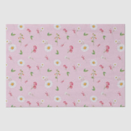 April Geburtsmonat Blume Daisy Sweet Pea Seidenpapier