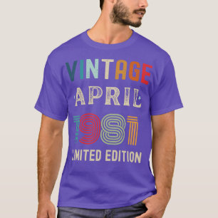 April Geburtstagsgeschenk 24 T-Shirt