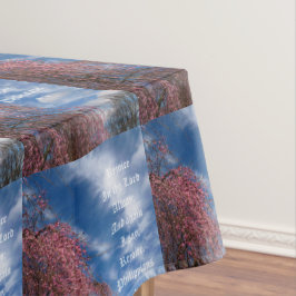 April Himmel mit den Philippinen 4:4 Tischdecke