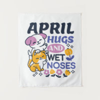 April Hugs und Nassnasen - Niedliche Hunde und Kat