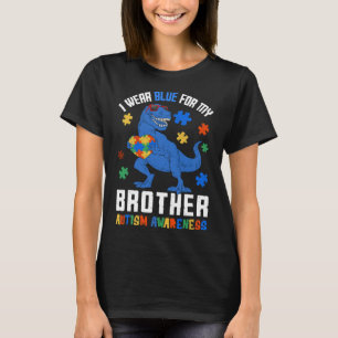 April ich tragen Blue für Bruder Dinosaurier Autis T-Shirt