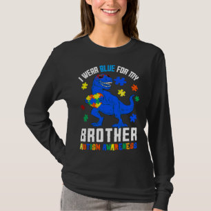 April ich tragen Blue für Bruder Dinosaurier Autis T-Shirt