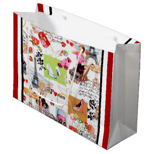 April in Paris 2 Große Geschenktüte