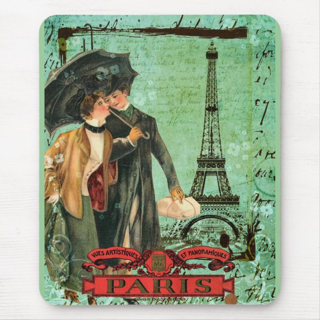 April in Paris-Mausepad Mousepad (Vorne)
