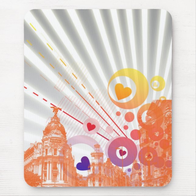 April in Paris Mousepad (Vorne)