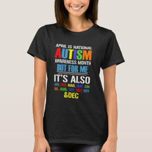 April ist den ganzen Monat lang Nationaler Monat d T-Shirt