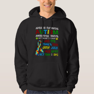 April ist der Monat des nationalen Autismus-Bewuss Hoodie