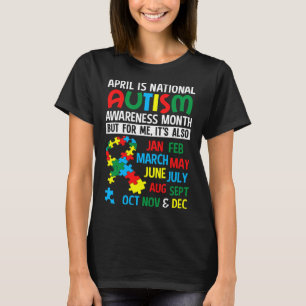 April ist die monatliche Unterstützung des nationa T-Shirt