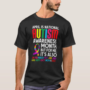 April ist Nationaler Monat zur Sensibilisierung fü T-Shirt