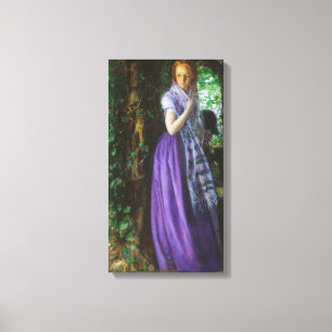 April-Liebe (von Arthur Hughes) Leinwanddruck