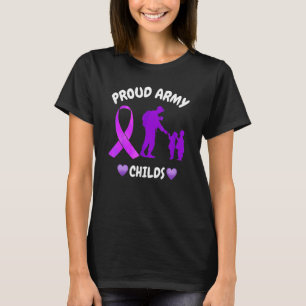 April Lila Monat nach dem Monat der militärischen  T-Shirt