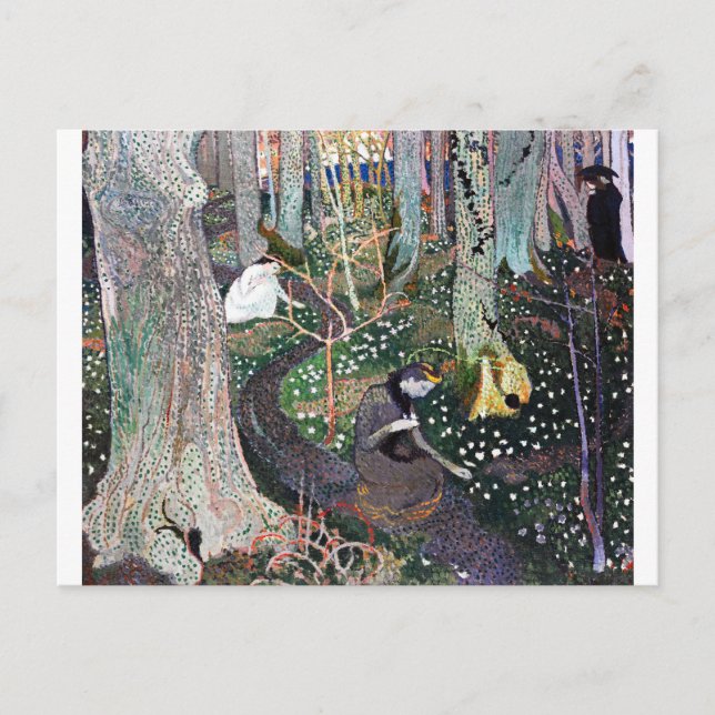 April, Maurice Denis Postkarte (Vorderseite)