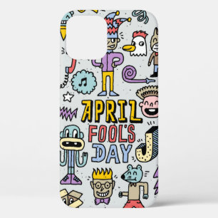 April Narren Tag lustige doodle bunten Set 1. Vint Case-Mate iPhone Hülle