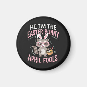April-Scherz-Osterhase Magnet