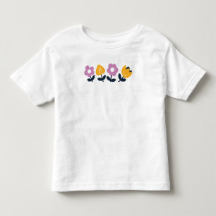 April - Schläge und Nassnasen - Blumenstrauß Kleinkind T-shirt