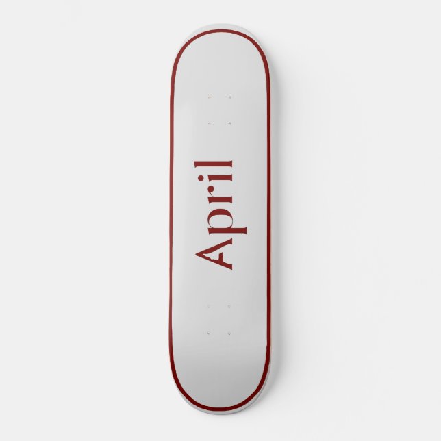April Skateboards / April Skateboard / April Duck (Vorderseite)