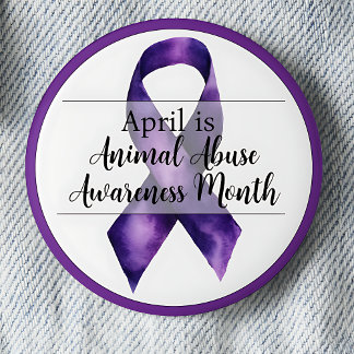 April Tiermissbrauchswarnung Button