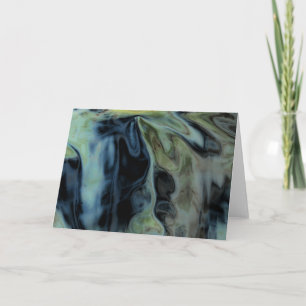 "April Woods I" Digital Altered Abstract Foto Karte