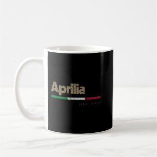 Aprilia Italia City Retro Flag Italien Pullover Ho Kaffeetasse