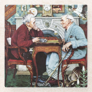 Aprilscherz, 1943 glasuntersetzer