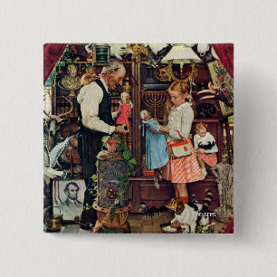 Aprilscherz, 1948 button