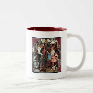 Aprilscherz, 1948 zweifarbige tasse