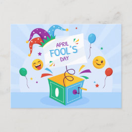 Aprilscherz Feiertagspostkarte