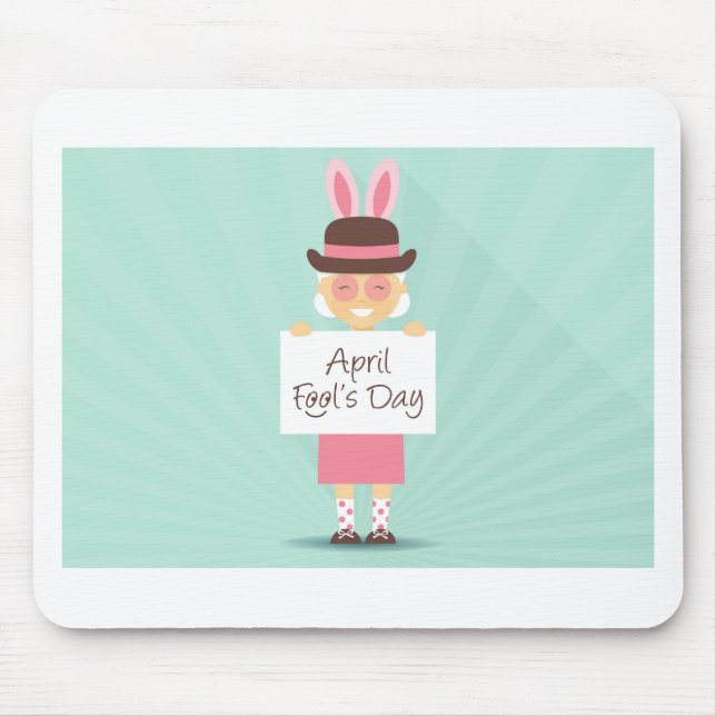 Aprilscherz Mousepad (Vorne)