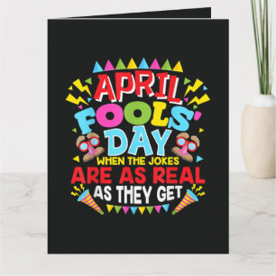 Aprilscherztag Dankeskarte