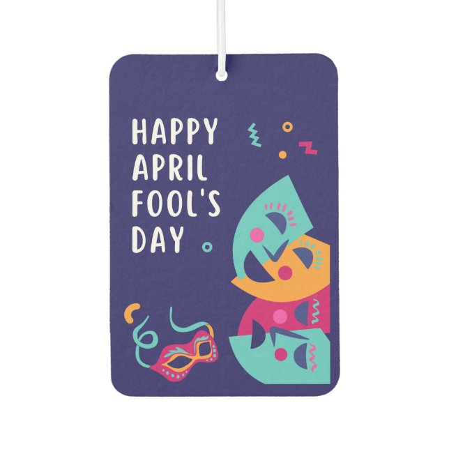 Apriltafel Autolufterfrischer (Vorderseite)