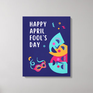 Apriltafel Leinwanddruck