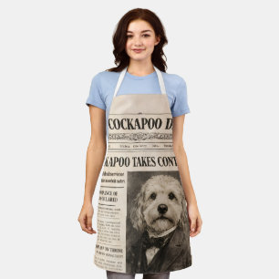 Apron mit All-Over-Druck Schürze