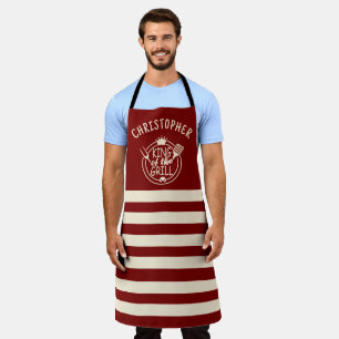 Apron mit Allover-Druck Schürze