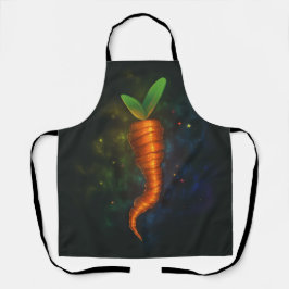 Apron with carrots schürze