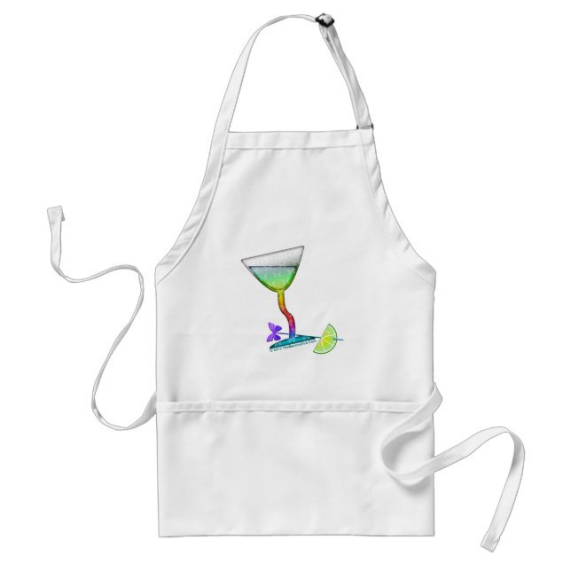 APRONS - BUTTERFLY MARTINI SCHÜRZE (Vorne)