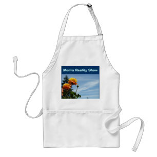 Aprons von Moms Reality Show Orange Rose Blue Sky Schürze