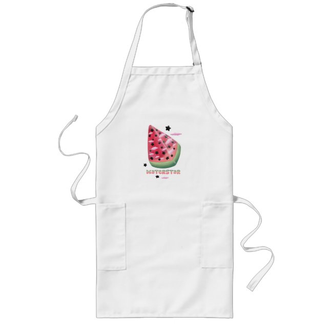 Aprons watermelon star  lange schürze (Vorne)