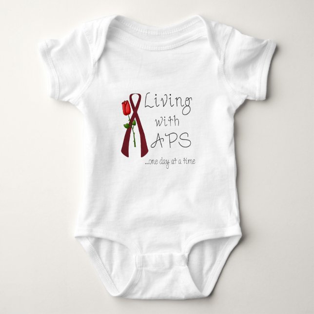 APS-Bewusstseins-Einzelteile Baby Strampler (Vorderseite)