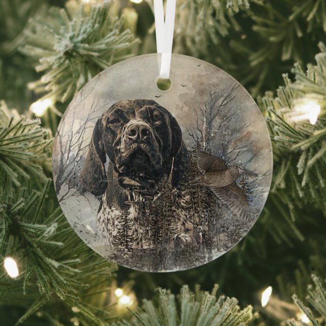 APS, Deutscher Kurzzeitiger Zeiger Ornament Aus Glas (InSitu)