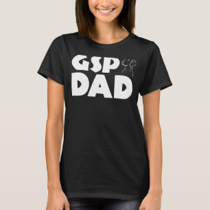 APS-Vater Funny German Kurzhaar Pointer Dog Vater T-Shirt