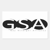 APSU GSA Rectangle Aufkleber