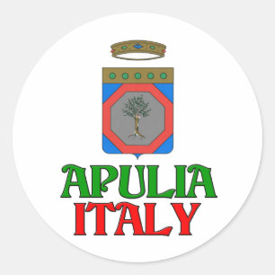 Apulien Italien Runder Aufkleber