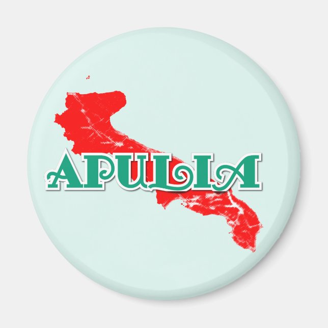Apulien Magnet (Vorne)