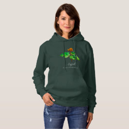 Aqpik, orange-nordische Beerenhoodie Hoodie