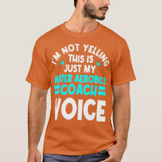 Aqua Aerobics Schwimmbad Fitness T-Shirt