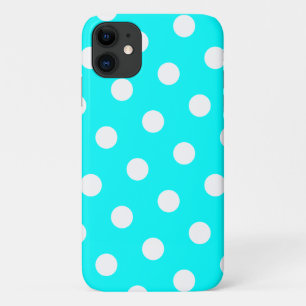 Aqua and White Polka Dot Pattern title_seo2